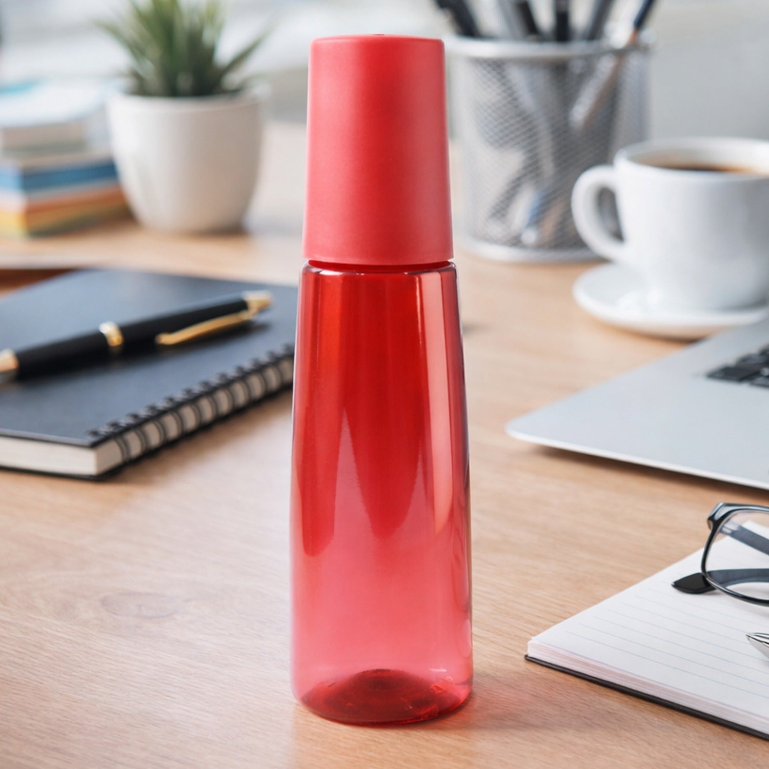 Leakproof plastic water bottle 1 liter