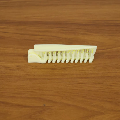 2 In 1 Foldable Hair Comb with Brush (1 Pc)